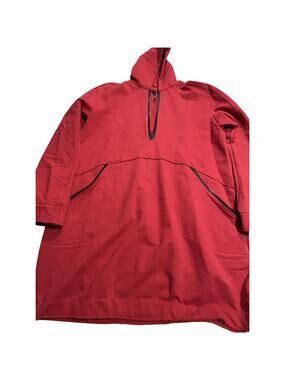 Noblu Breakfast in Tokyo women’s size Small red hooded sweatshirt zip jacket